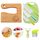 Goodchef Kindermesser – 8 teiliges sicheres Holzmesser Set, Kinder Messer Set & Montessori Messer, Montessori Schneidewerkzeug, BPA-frei, Geschenkidee, geeignet für Kinder ab 2 Jahren（Auto）, Farbe: 8pc Kindermesser Set