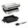 Tefal OptiGrill 4in1 Kontaktgrill mit Backschale, Aufklappbar, Tischgrill, 9 automatische Programme, Garstufenanzeige, spülmaschinengeeignete Teile, Elektrogrill, Backofen, GC776D10, Stil: OptiGrill mit Backschale, Aufklappbar, Tischgrill, Farbe: Edelstahl 1