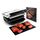 Tefal OptiGrill Elite XL Kontaktgrill, 16 Programme, Digitales Display mit Garstufenanzeige, abnehmbare XL-Platten, Grillboost-Funktion, intuitive Bedienung, Elektrogrill, Edelstahl, GC760D12, Stil: Optigrill XL - 12 Programme, Farbe: Edelstahl 1