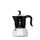 Bialetti Fiammetta Induktions-Kaffeemaschine, 4 Tassen (150 ml), für alle Herdarten geeignet, Elegantes Design, schwarz, Größe: 2 Tassen, Farbe: Grau