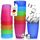 idea-station NEO Trinkbecher Kinder 12 x 250 ml - bunte Plastikbecher Kinder - wiederverwendbare Kinderbecher aus stabilem Kunststoff - Mehrweg Hartplastik Becher Plastik, Farbe: 12 Stück / Bunt
