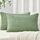 Topfinel Kissenbezug 30x60 Kordsamt 2 Dekokissen Sofakissen Patchwork Design Deko Wohnzimmer Bett Schlafzimmer Sofa, Größe: 60 x 30 cm, 2 Stück, Farbe: Grün