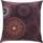 Erwin Müller Flanell Kissenbezug Mandala 80x80 cm, aubergine, Größe: Kissenbezug - 80x80 cm, Farbe: Lila