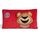NICI Kissen FC BAYERN MÜNCHEN Bär Berni 43 x 25 cm – rechteckiges Kuschelkissen aus weichem Plüsch, Fussball Fanartikel mit FCB-Logo für Kinder & Erwachsene, 49080, tolle Geschenkidee, rot, Farbe: Braun