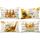 Cirzone Herbst Kissenbezug 30 x 50 cm 4er Set Hallo Kürbis Dekorative Kissen Herbst Dekoration für Home Garten Sofa Schlafzimmer…, Größe: 50 x 30 cm, 4 Stück, Farbe: Qj-2301