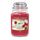 Yankee Candle Duftkerze im Glas (gross) | Cherries on Snow | Brenndauer bis zu 150 Stunden, Größe: L, Farbe: Rot