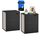 VASAGLE Nachttisch 2er Set, superschnelle werkzeuglose Montage, Toolless-Technologie, Beistelltisch 3 Schubladen, Nachtschrank, Schlafzimmer, Wohnzimmer, tintenschwarz-cappuccinobeige LET779B01, Stil: 3 Schubladen ohne Steckdose, Größe: 2er Set, Farbe: Tintenschwarz + Cappuccinobeige