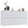 Sweetcrispy Kommode für Schlafzimmer, breite Schublade Kommode Organizer Storage Drawers Fabric Storage mit 5 Schubladen, kleine Kommode, TV Stand für Schlafzimmer, Schrank, Wohnzimmer, Kinderzimmer, Größe: 100T x 30B x 53H cm (5 Schubladen), Farbe: Weiß