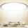 NIBSHOOM Deckenlampe LED Deckenleuchte Rund Flach 4000K,24W/2400LM/IP44 Wasserfest Ultradünn Badezimmer Lampe Decke, Modern Schlicht deckenlampen für Schlafzimmer Wohnzimmer Flur Küche Büro,300*17mm, Größe: 30cm, Farbe: 4000k