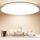 Deckenlampe Led Deckenleuchte Flach Rund - Ø40CM 36W 3600LM 4000K Neutralweiss Led Deckenlampe Wohnzimmer Utra Dünn 2,4CM Led Lampe Decke für Küche Schlafzimmer Badezimmer Kinderzimmer Flur Modern IP44, Größe: Ø40,0cm, Farbe: 4000k Natürliches Weiß - Weißer Rahmen