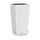 Lechuza "CUBICO Cottage 30" Pflanzgefäss mit ERD-Bewässerungs-System, Weiss, 30 x 30 x 56 cm, Größe: 29.5x29.5x56.5 cm, Farbe: Weiß