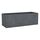 Scheurich C-Cube Long, Pflanzgefäss aus Kunststoff, Stony Black, 80 cm lang, 29 cm breit, 27 cm hoch, 38 l Vol., Stil: Garten, Größe: 80 x 29 x 27 cm, Farbe: Stony Black