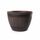 Jinfa Weinfass Pflanzkübel – Holzfass-Optik für Garten – Kunststoff Ø 38 cm Kastanie, Anzahl: 1, Farbe: Farbe Kastanie | Design Weinfass | Ø38cm