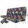 PillowPrim Kissen für Hollywoodschaukel, Gartenschaukelkissen Sitzbank mit Rückenlehne, sitzbreite 180 cm, Größe: 180 CM, Farbe: Bunte Blätter