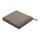 CLASSIC ACCESSORIES Ravenna Wasserabweisendes Terrassensitzkissen, 53,3 x 48,3 x 7,6 cm, Dunkeltaupe, Stuhl-Sitzkissen, Größe: 21"W x 19"D x 3"Thick, Farbe: Dunkles Braungrau