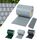 Sichtschutzstreifen Zaun 50 m x 19 cm inkl.30 Clips, Sichtschutz Zaunfolie PVC Sichtschutzstreifen Doppelstabmatten für Gartenzaun, Balkon/Diverse Farben, Größe: 50M, Farbe: Grau