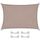 CelinaSun Sonnensegel inkl Befestigungsseile Premium HDPE wetterbeständig atmungsaktiv Rechteck 2 x 4 m Taupe, Stil: Rechteck, Größe: 2x4m, Farbe: Taupe
