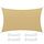 SONGMICS 3 x 5 m Sonnensegel aus HDPE, Sonnenschutz, UV-Schutz, luftdurchlässig, für Garten, Balkon, Terrasse, atmungsaktiv, wasserdurchlässig, Sandgelb GSS35EYV1, Größe: 3 x 5 m, Farbe: Sandgelb