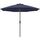 ABCCANOPY 270cm Sonnenschirm im Freien Wasserabweisende Bespannung -Gartenschirm Marktschirm, Navy Blau, Größe: 230cm, Farbe: Burgunderrot