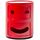 Kartell Componibili Container zwinkernd, Kunststoff, Rot, 32 x 32 x 40 cm, Stil: 2-fächer Smile, Farbe: Rot Zwinkernd