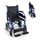 Mobiclinic®, Faltbarer rollstuhl, Maestranza, Feststellbremsen, 45 cm sitzhöhe, Abnehmbare fussstützen, Abklappbare und gepolsterte armlehnen, Kleine räder, Robust, Farbe schwarz, Farbe: blacks