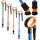 Flexyfoot Shock Absorbing Oval Handle Telescopic Walking Stick, Konfiguration: Einzel-*, Farbe: Blau