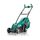 Bosch Elektro Rasenmäher ARM 34 (Grasfangbox, Karton, Schnitthöhe: 20-70 mm, Schnittbreite: 34 cm, 11 kg, 1.300 W), Farbe: Rasenmäher ARM34