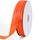Toniful Satinband, dünnes, einfarbiges Satinband für Geschenkverpackungen, Basteln, Haarschleifen, Hochzeitsdekoration, Einladungskarten, Blumensträusse, 2,5 cm x 91 m, Orange, Größe: 1 in x 100 yds, Farbe: Orange