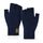 JUNRUI Fingerlose Handschuhe, Handschuhe ohne Finger Winter Warme Strickhandschuhe Arbeiten Camping Wandern Laufen Radfahren Fahren für Herren und Damen, Farbe: Grau