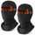 HEGCOIIE 2 Stück Winter Sturmhaube für Herren und Damen,Winddicht Thermo Balaclava Gesichtsmaske Skimaske für Outdoor Sports Radfahren, Skifahren, Motorrad, Fahrrad, Größe: Einheitsgröße, Farbe: Schwarz+schwarz