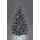 SHATCHI Künstlicher Weihnachtsbaum mit schwarzen Spitzen, für Weihnachten, Alaska-Kiefer, Weihnachten, Zuhause, Weihnachtsdekoration, Metallständer, Cooles Alaska-Schwarz, 4ft/120 cm, Größe: 120 cm, Farbe: Cooles Alaska-schwarz