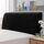 TAOCOCO Bett Kopfteil Bezug, Kopfteilbezug für Doppelbett, elastischer Kopfteilbezug, weicher Samtstoff, waschbar, All-in-One-Design, Schwarz, 150-170 cm, Größe: 150-170cm, Farbe: Nero