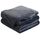 EASELAND Weiche King-Size-Decke für den Winter, warm, Mikroplüsch, leicht, Thermo-Fleece-Decken für Couch, Bett, Sofa, 228 x 274 cm, Dunkelgrau, Größe: King Size, Farbe: Dunkelgrau