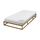 biberna Sleep & Protect 0808315 Matratzenauflage Molton (blut-, urin- und wasserundurchlässig), empfehlenswert für Allergiker 1x 180x200 cm weiss, Größe: 1x 180x200 cm, Farbe: Weiß
