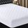 Utopia Bedding Gesteppte Matratzenauflage (California-King), Matratzenbezug dehnbar bis 40,6 cm Höhe, Größe: King California (Pack of 1), Farbe: Weiß