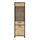 FORTE Trondheim Vitrine mit 2 Türen, Holzwerkstoff, Artisan Eiche kombiniert mit Schwarz Eiche, 64,4 x 209 x 41,5 cm, Stil: Vitrine mit 2 Türen, Größe: 64,4 x 209 x 41,5 cm, Mustername:: Single, Farbe: Artisan Eiche Kombiniert mit Schwarz Eiche