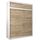 Kryspol Schwebetürenschrank York 180 cm Kleiderschrank mit Kleiderstange und Einlegeboden Schlafzimmer- Wohnzimmerschrank Schiebetüren Modern Design (Weiss + Sonoma mit Erweiterung), Größe: 180 cm, Stückzahl: 2, Farbe: Weiß + Sonoma mit Erweiterung