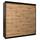 MEBLE KRYSPOL Kleiderschrank York 200x62x200 cm – Zwei Türen, Größe: 200 cm, Stückzahl: 1, Farbe: Schwarz + Artisan Eiche