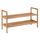 Honey-Can-Do Ebenen SHO-01600 Schuhregal aus Bambus mit 2 Etagen, Bamboo, 26x69.9x40 cm, Stilbezeichnung: 2-Tier Bamboo Shoe Shelf, Farbe: Bamboo