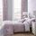 Catherine Lansfield Bedding Canterbury Floral King Duvet Cover Set with Pillowcases Heather, Größe: King, Farbe: heather