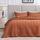Love's cabin Bettwäsche-Set für King-Size-Bett, Umber-Tagesdecken – leichte Sommer-Tagesdecke, Steppdecke – Wellenmuster Bettwäsche für alle Jahreszeiten – 3-teilig (1 Steppdecke, 2 Kissenbezüge), Größe: King (106"x96"), Farbe: Wellenmuster Umbra