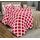 Utopia Bedding King-Size-Bettwäsche-Set (rot) mit 2 Kissenbezügen – Bettwäsche-Sets – Daunen-Alternative Bettdecke – weich und bequem – maschinenwaschbar, Größe: könig, Farbe: Vierpass-rot