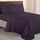 Elegant Comfort Luxuriöses 1500 Premium-Bettwäsche-Set aus Mikrofaser in Hotelqualität, dreireihig, Bestickt, weichste 4-teilges Bettlaken-Set, Knitter- und lichtbeständig, Full, Auberginenlila, Größe: Volle Größe, Farbe: Aubergine, Violett