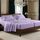 Elegant Comfort Luxuriöses 1500 Premium-Bettwäsche-Set aus Mikrofaser in Hotelqualität, dreireihig, Bestickt, weichste, Knitter- und lichtbeständig, Split-Kingsize-Bett, Lavendel, Größe: Split King, Farbe: Lavendel
