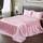 Vonty Satin-Bettwäsche-Set Kingsize Rosa – 4-teilig mit Spannbetttuch, Größe: King Size, Farbe: Rose