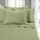 Eleganten Komfort Best, Weichsten, coziest 6 Tabelle Sets. – 1500 Fadenzahl Ägyptische Qualität Luxuriöse knitterfrei 6 Damast Streifen Bed Sheet Set, California King Salbei/Grün, Größe: California King, Farbe: Sage/Green