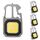 T-SUN Tragbare Mini LED Arbeitsleuchte Schlüsselanhänger Taschenlampe 7 Modi 800 Lumen Wiederaufladbare Inspektionsleuchten mit Flaschenöffner Magnetfuss für Camping Reparatur Notbeleuchtung (4 PCS), Größe: 4 pack, Farbe: Silbrig