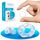 SilverRack® Türstopper Türklinkenpuffer Transparent [6 Stück] - Wandpuffer als perfekter Schutz für Wand und Tür - Türpuffer Wandschutz als Türstopper für Türklinken und Fenster, Größe: 6 Stück, Farbe: 08 Zubehör Türpuffer Transparent | Clear