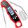 CIRYCASE Fleischthermometer Digital, Sofort Lesen Bratenthermometer Ofenthermometer, Externe Lange Sonde mit 102cm-Edelstahlkabel, Zeigerthermometer, Backofenthermometer für Küche, BBQ, Ofen, Backen, Farbe: Rote