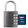 ABUS Zahlenschloss 145/40 Titanium - Kofferschloss, Spindschloss u. v. m. - Aluminium-Vorhängeschloss - individuell einstellbarer Zahlencode - ABUS-Sicherheitslevel 4, Größe: titanium, Farbe: 40mm